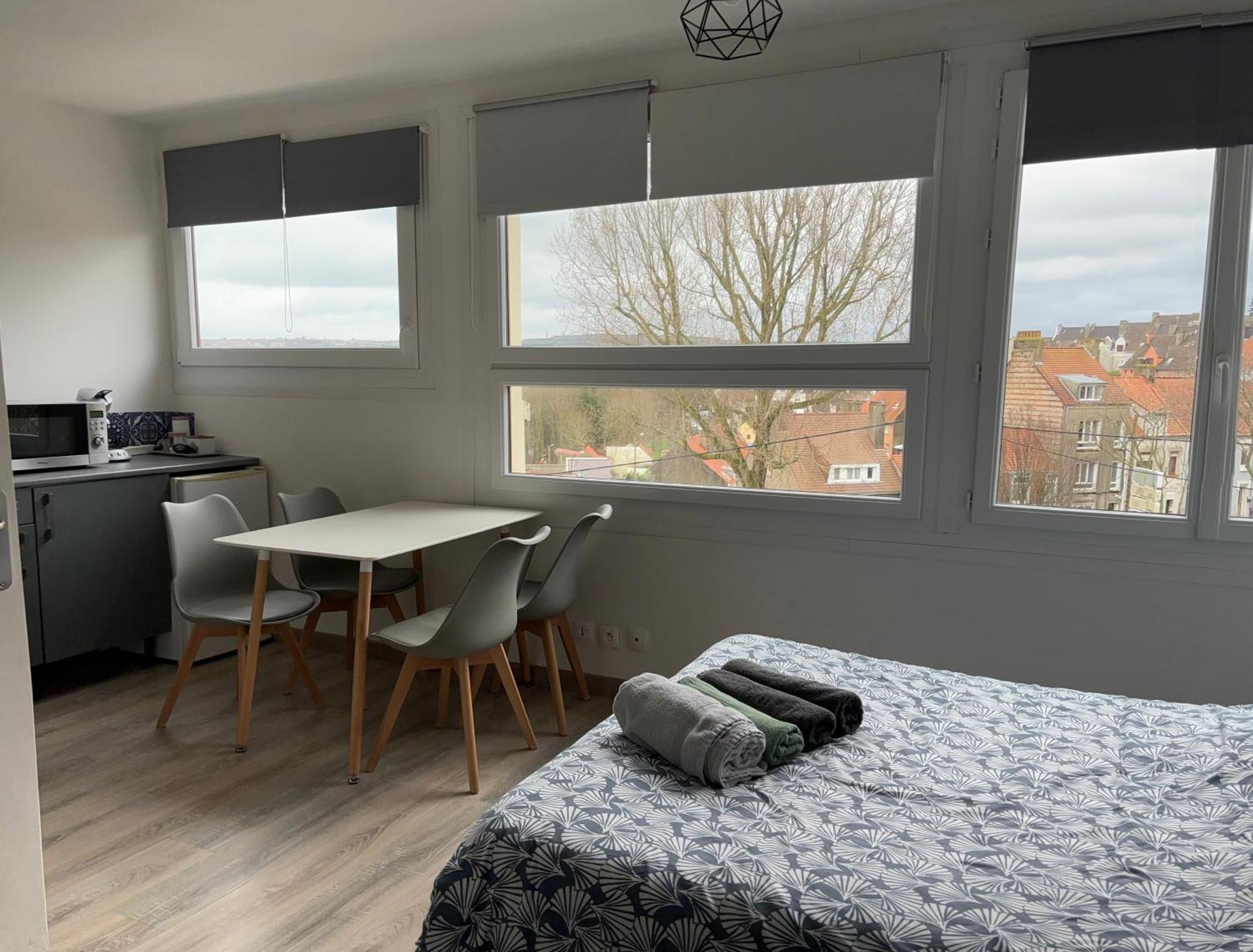 Studio - Parking Prive - Wifi - Proche Nausicaa Et Plage Le Portel Bagian luar foto